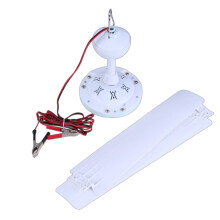 Ventilateur de plafond suspendu à 3 pales, 12 V CC, 35 ou 41 pouces