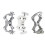 Secure Bearing Stage Light Hook Clamp-Black Butterfly Mother 5