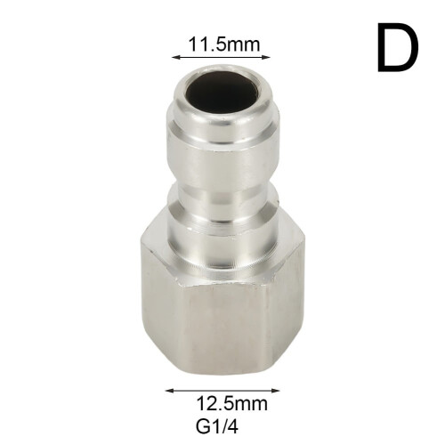 Brickakoppling Snabbkopplingsadapter 1/4" Hane-Hane
