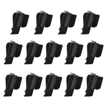 Plastic opbergclips voor golfclubs, inclusief 20 stuks.