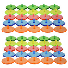 Ronde, transparante golfbalmarkers (100 stuks)