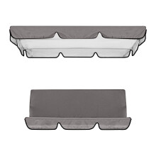 Columpio de 3 plazas Realhomelove con toldo impermeable