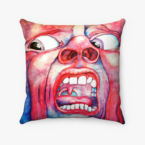 King Crimson custom pillow case spun polyester