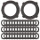 Gongxipen rubber hose washers 30 pcs 1