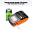 Thermaled Printer Bluetooth-Compatible With 57Mm Paper-Blue 7