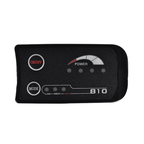 Display LED para bicicleta elétrica com conector UART S810 de 6 pinos e 36 V