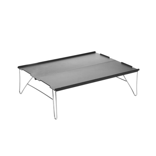 Hiroekza aluminum folding camping table compact