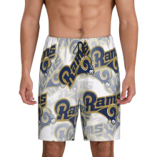 Men's short pajama pants with football team logo