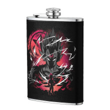 Stainless Steel Flask PU Leather 8 oz Dragon Ball Z