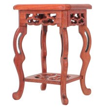 Présentoir en bois pour vase de style chinois