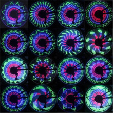 Bike wheel light waterproof spoke light 30 patterns