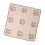 Elegant Embroidered Polyester Scarf With Ethnic Border-Coffee 1