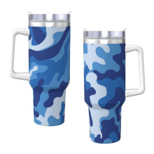 Bape40oz H2.0 rozsdamentes acél vákuumszigetelt termosz fedéllel és szívószállal vízhez, jeges teához vagy kávéhoz, smoothie-hoz