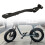 Weather Resistant Motorcycle Side Stand Heavy Duty Alloy 4