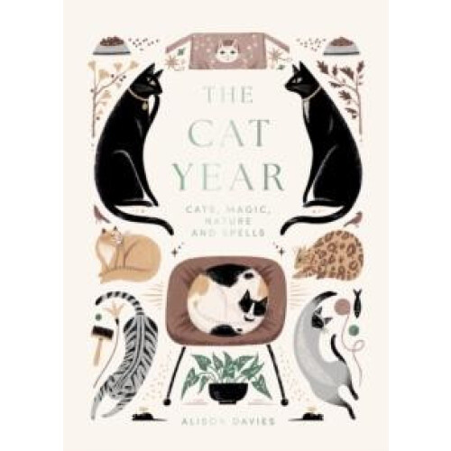 Cat Year by Alison Davies Hardcover Book