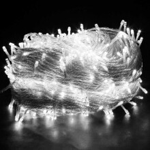 Guirlande lumineuse scintillante ZOELNIC300LED de 30 m (98 pi) à brancher, 8 modes, étanche, pour intérieur et extérieur, Noël, mariage, fête,