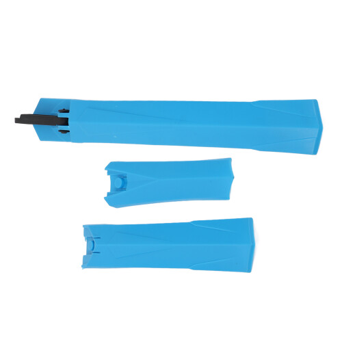 Blue Bike Mudguard Set QR Front Rear