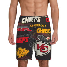 Herr KC Chiefs korta pyjamasbyxor med fotbollslogotyp, 1 par
