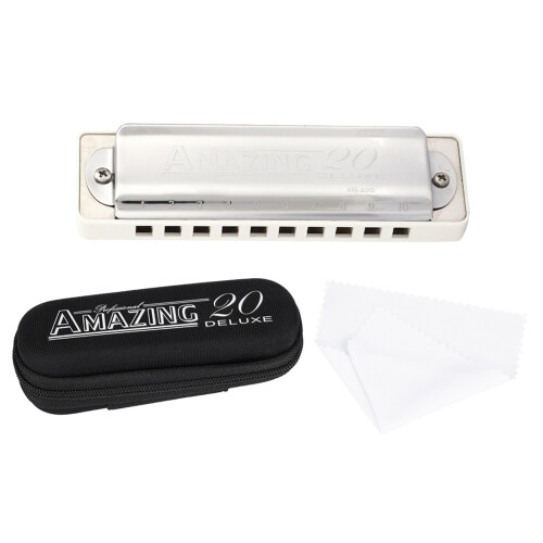 KONGSHENG AM-20D 10 Hole Bb Harmonica Kit 1
