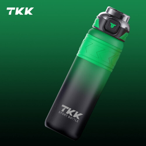 QUTETN TKK600/800/1000ml Αθλητικό Μπουκάλι Νερού Tritan, Φορητό, Αδιάβροχο Πλαστικό Ποτήρι,