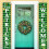 St. Patrick's Day decoration banner with luck leaf design 1