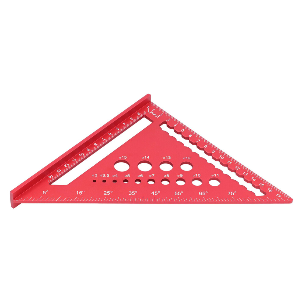 Metric 7 inch Aluminium Rafter Square