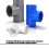 Easy to Assemble PVC T Pipe Fitting 20pcs for Unique-Grey 5