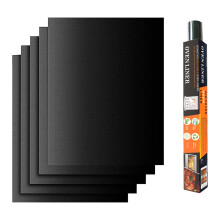 Tapetes antiadherentes reutilizables para parrilla (juego de 5)