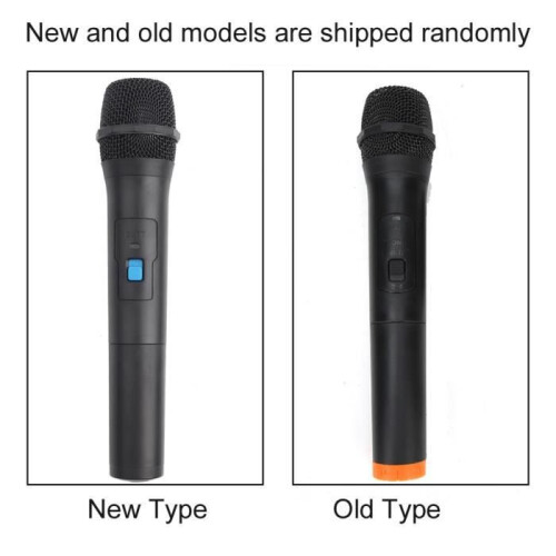 Universal VHF Handheld Microphone, Professional Wireless Mic System, Compatible with Multiple Devices, Plug and Play 2