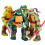 Realistic Turtle Action Figures 4 Pack 1