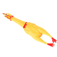 Stress Relief Squeeze Chicken Toy Yellow