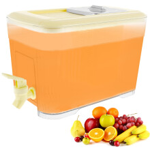 Distributeur de boissons Grusce 1,6 L avec robinet, couvercle et filtre