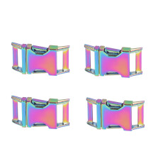 Easy-Release Alloy Buckles - 4 Pieces Set