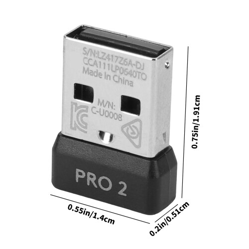 Professioneller USB-Dongle-Mausempfänger-Adapter für G 2
