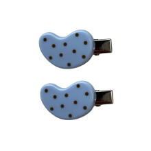 2 Stück flexible Haarspange für Damen, süße schöne-Blau A