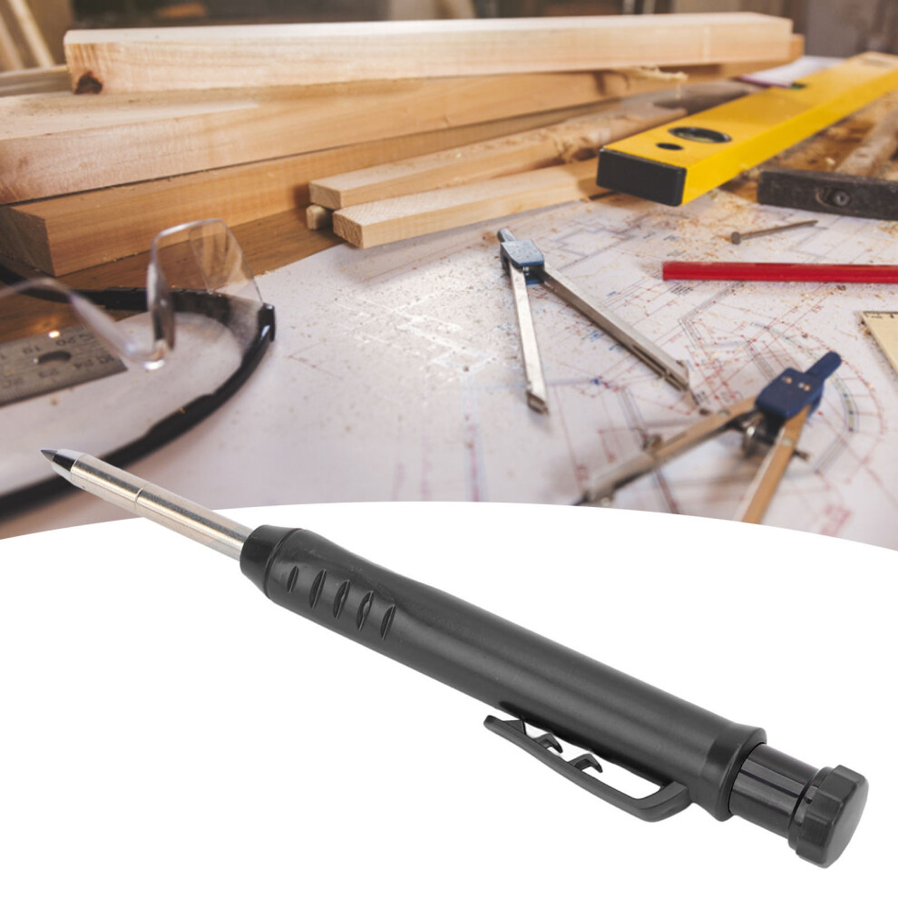 ABS Carpenter Pencil with Sharpener Tip