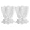 Poignets élastiques en dentelle pour photographie de mode,-Blanc 1