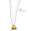 Strohhut-Halskette. Zarter femininer Schmuck-B 4