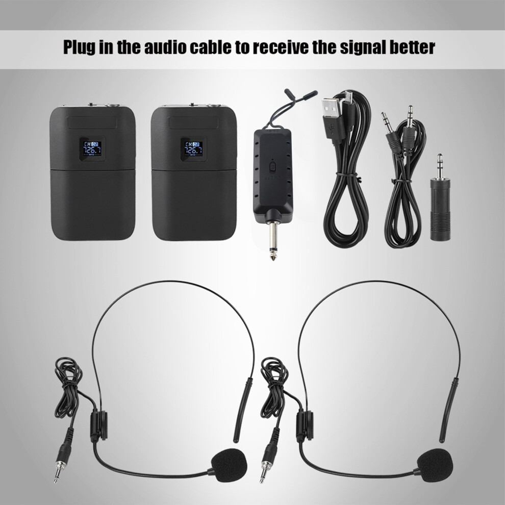 Uhf Wireless Headset Microphone For Stage Use 7340572715531