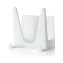 Soporte de plástico para tapas de ollas de cocina con ventosa
