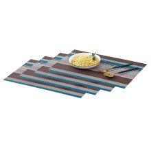 Manteles individuales antideslizantes DEFNES de PVC tejido, paquete de 4, 30 x 45 cm (12 x 18 pulgadas)