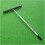 Râteau de bunker de golf, bords lisses, dents compactes 1