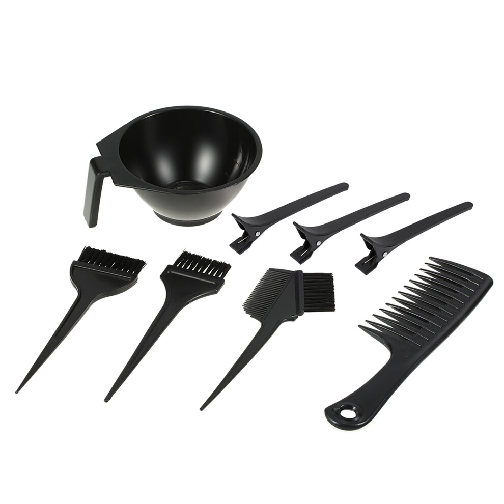 Bestauty 8pcs Hair Dyeing Bowl and Brush Set