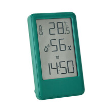 Digitaler Wecker mit LCD-Anzeige, Thermometer und