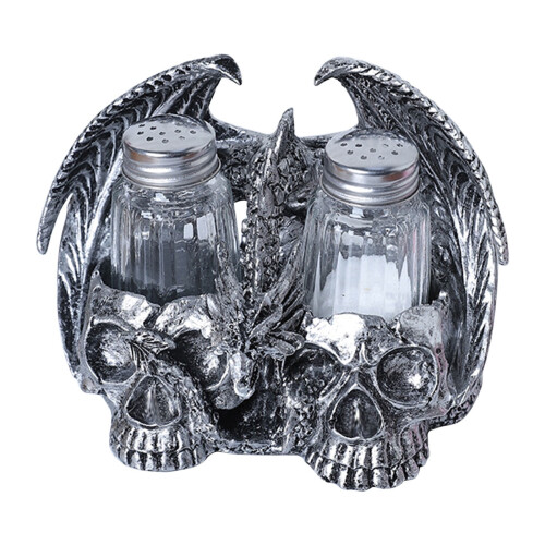 Skeleton-glas krydderirækholder, 1 stk.
