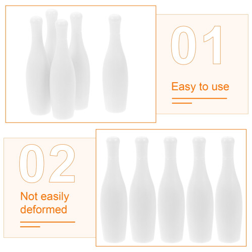 Mini Bowling Pins Plastic Table Game 20 pcs 2