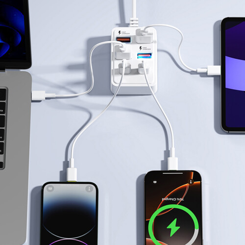 Schnelle USB-Ladestation mit-6 Ausgangsanschlüsse 2