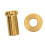 Titanium Alloy Brake Caliper Nut 15mm Gold 1