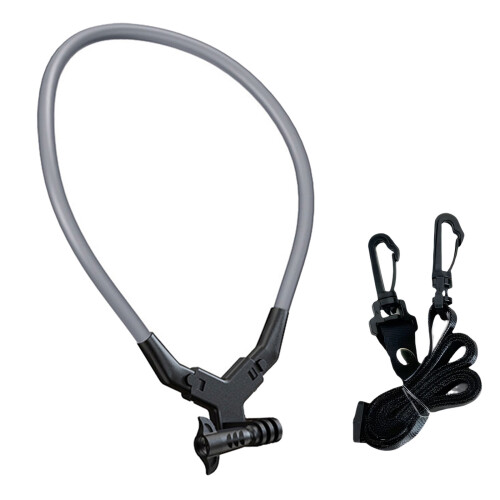 Adjustable Wearable Phone Stand For Easy Filming During-Black 1