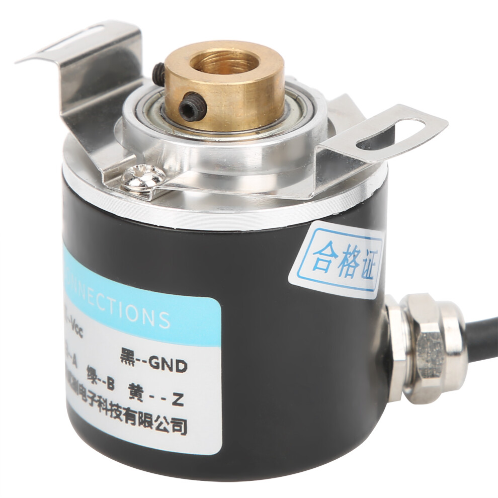 Half Hollow Shaft ABZ Encoder 6mm DC5-24V